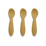 Set de lingurițe din silicon Ella - Dusty Yellow