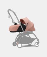 Stokke YOYO³ cu cadru negru și pachet Nou-Născuți 0+ Ginger - imagine 3