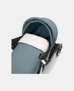 Stokke YOYO³ cu cadru negru și pachet Nou-Născuți 0+ Aqua - imagine 4