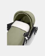 Stokke YOYO³ cu cadru negru și pachet Nou-Născuți 0+ Olive - imagine 4