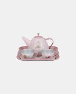 Set metalic pentru ceai în cutie cu mâner - Fairy Garden - Little Dutch