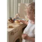Mașină de spălat din lemn cu chiuvetă - Little Dutch - imagine 9