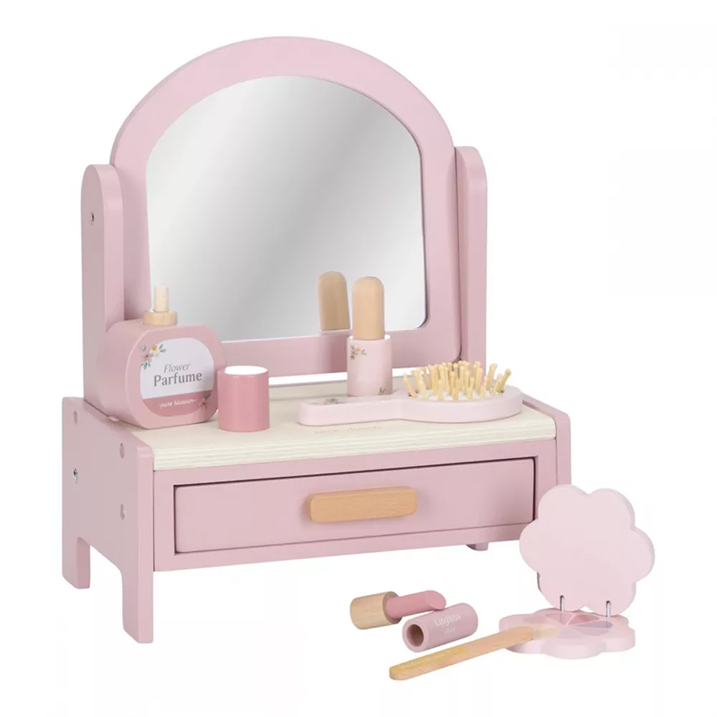 8713291225169.jpg Măsuță de toaletă cu accesorii pentru jocul de rol - Little Dutch - imagine 1