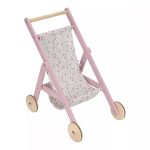 Cărucior din lemn FSC pentru păpuși - Little Dutch - imagine 4