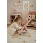 Cărucior din lemn FSC pentru păpuși - Little Dutch - imagine 5