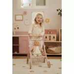 Cărucior din lemn FSC pentru păpuși - Little Dutch - imagine 6
