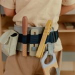 Centură cu scule din lemn FSC pentru jocul de rol - Little Dutch - imagine 4