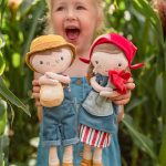 Papusa textila - Jim - 35 cm - Little Farm - Little Dutch - imagine 5