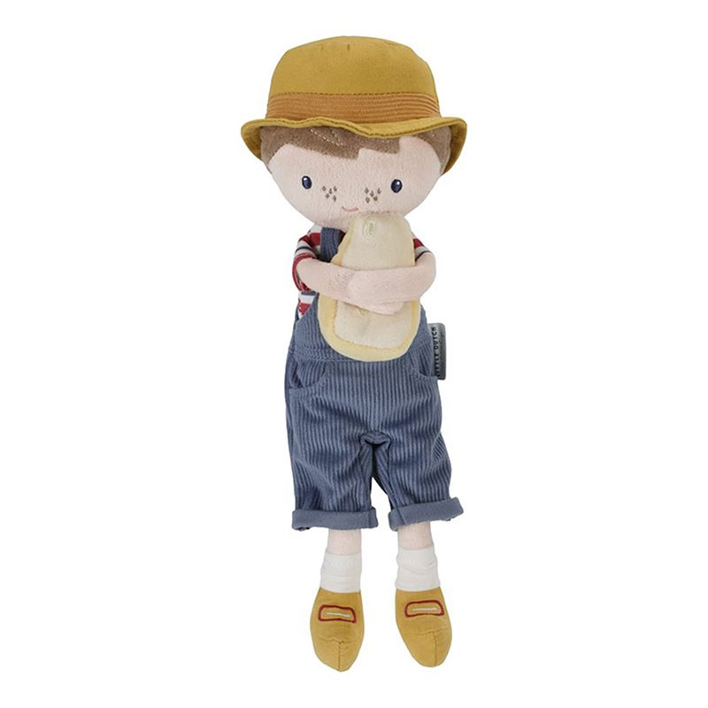 8713291445628.jpg Papusa textila - Jim - 35 cm - Little Farm - Little Dutch - imagine 1