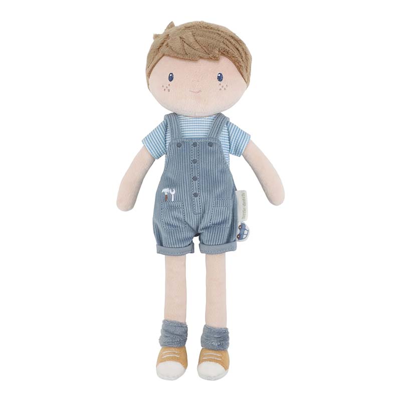 8713291446694.jpg Papusa textila - Jim - 35 cm - Little Dutch - imagine 1