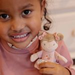 Papusa textila - Mini Rosa - 10 cm - Little Dutch - imagine 5