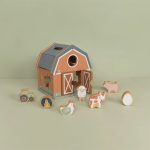 Jucarie din lemn FSC sortator forme - Little Farm - Little Dutch - imagine 4