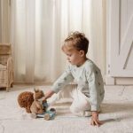 Jucarie din lemn FSC cu roti si snur pentru tras - Forest Friends - Little Dutch - imagine 5