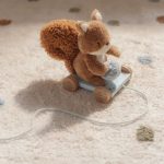 Jucarie din lemn FSC cu roti si snur pentru tras - Forest Friends - Little Dutch - imagine 7