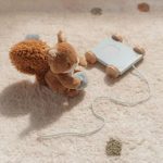 Jucarie din lemn FSC cu roti si snur pentru tras - Forest Friends - Little Dutch - imagine 10