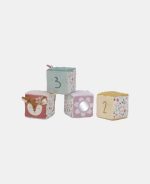 Set de 4 cuburi senzoriale pentru bebeluși - Fairy Garden - Little Dutch - imagine 2