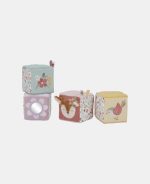 Set de 4 cuburi senzoriale pentru bebeluși - Fairy Garden - Little Dutch - imagine 4