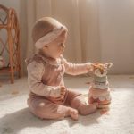Jucarie din lemn FSC si textil pentru stivuire - Fairy Garden - Little Dutch - imagine 4