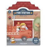 Set de autocolante 3D reutilizabile - Jim - Little Dutch