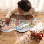 Set de autocolante 3D reutilizabile - Jim - Little Dutch - imagine 6