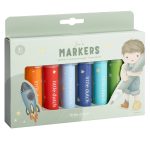 Carioci Jim - set 8 bucati - Multicorored - Little Dutch