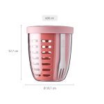 Recipient pentru fructe si legume - 600 ml - Vivid Mauve - Mepal - imagine 2