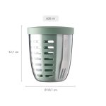 Recipient pentru fructe si legume - 600 ml - Nordic Sage - Mepal - imagine 2