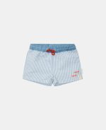 Șort de baie cu protecție UV 50+ - Sea Life Ocean Blue – Little Dutch