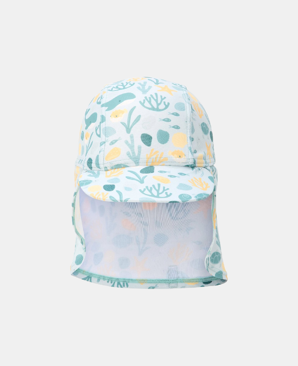 8721122573860.jpg Pălărie de soare cu protecție UV 50+ - Seashells Multi Colours - Little Dutch - imagine 1
