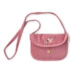 Gentuță din catifea cu broderie - Rouge - Fairy Garden - Little Dutch