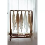 Muselină din bumbac organic - 120x120 cm - Pure Soft Beige - Little Dutch - imagine 5