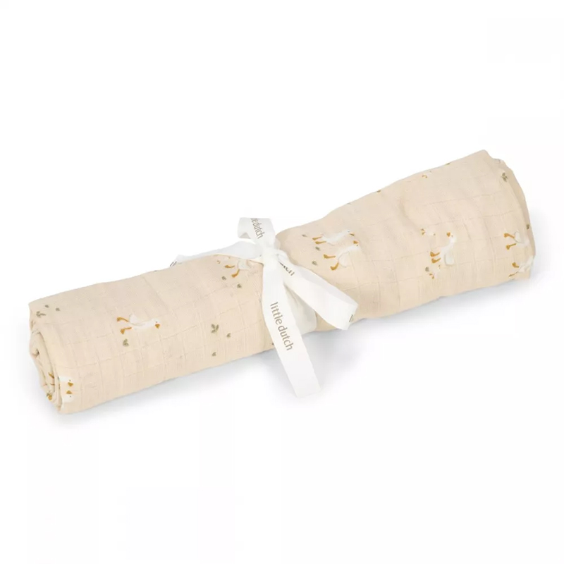8721122584941.jpg Muselină din bumbac organic - 120x120 cm - Little Goose - Little Dutch - imagine 1