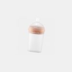 Borrn Biberon din silicon 240ml Orange