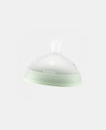 Borrn Tetină din silicon cu flux mediu BPA free Anticolici Green - imagine 2