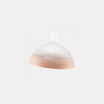 Borrn Tetină din silicon cu flux mediu BPA free Anticolici Orange