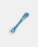 Beaba Linguriță din silicon +8 luni Bleu