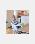 Beaba Bol din silicon cu ventuză Verde - imagine 5