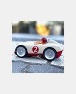 Baghera mașinuță Sports Car White - imagine 3