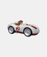 Baghera mașinuță Sports Car White - imagine 2