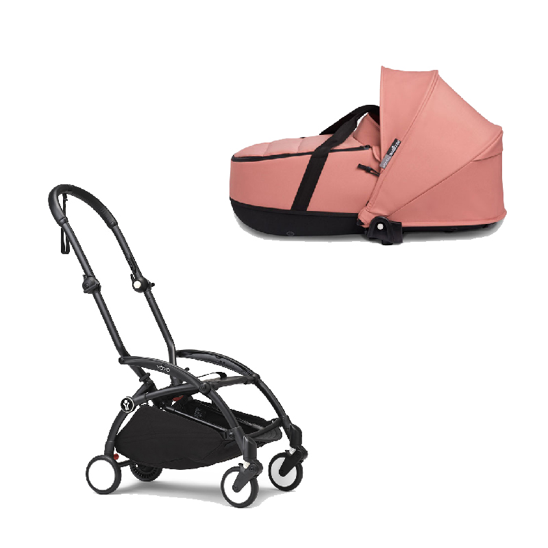 BF-landou-ginger.jpg Stokke YOYO3 cadru negru și landou pentru căruciorul Babyzen YOYO² Ginger - imagine 1