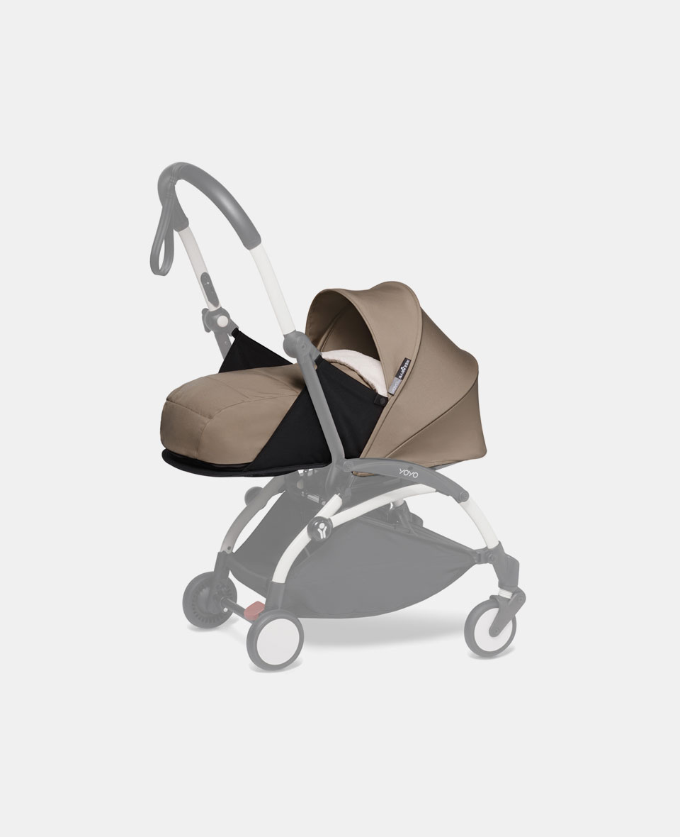 Babyzen_yoyo__pachet_0plus_taupe.jpg Pachet nou-născuți 0+ Taupe pentru cărucior Babyzen YOYO² - imagine 1