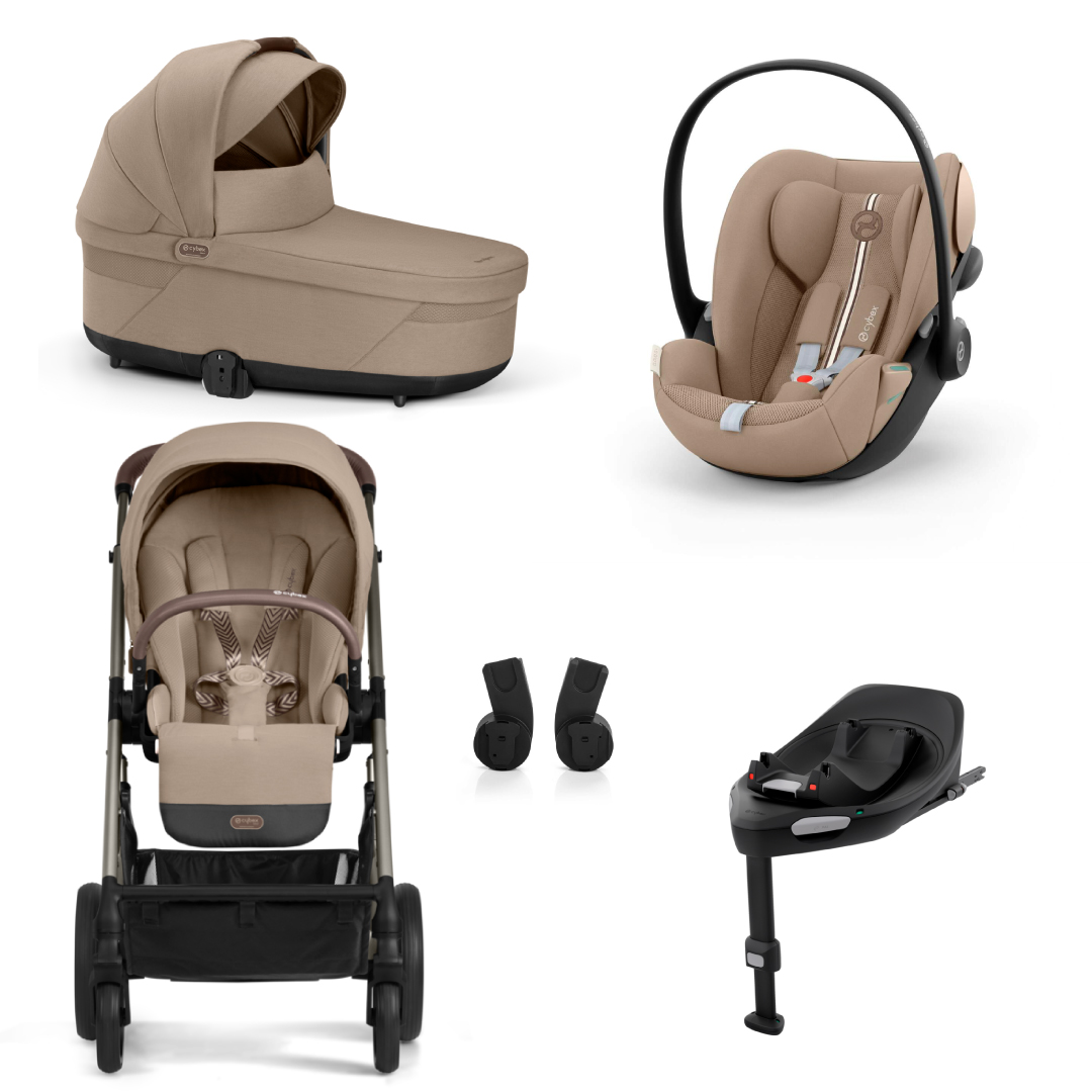 Bundle-M-Balios-S-lux-Almond-Beige.jpg Carucior 3 in 1 Balios Set M Almond Beige - imagine 1