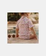 Tricou cu protectie UV 50+ - Summer Flowers - imagine 3