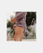 Chilotei de baie cu protectie UV 50+ - Mauve Blossom - imagine 4