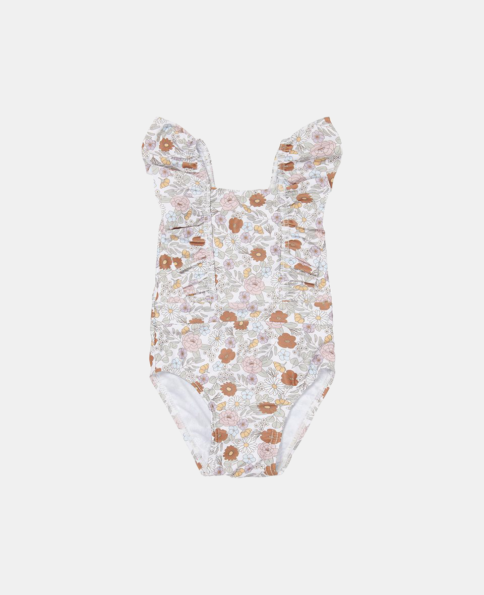 CL44403301.jpg Costum de baie cu protectie UV 50+ - Vintage Little Flowers - imagine 1