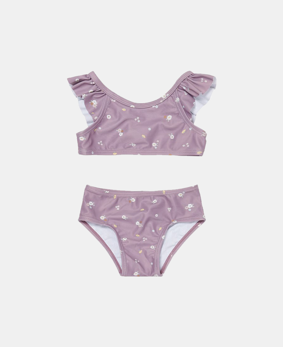 CL46473317.jpg Costum de baie cu doua piese cu protectie UV 50+ - Mauve Blossom - imagine 1