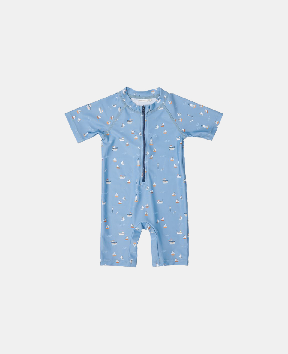 CL80981643.jpg Costum de baie intreg cu protectie UV 50+ - Sailors Bay - Dark Blue - imagine 1