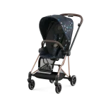 Parte Sport Carucior MIOS Jewels of Nature | Dark Blue + Cadru Carucior pentru Copii Mios Chrome Brown Cybex Platinum - imagine 8