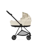 Carucior 2 in 1 Landou MIOS Lux SIMPLY FLOWERS BEIGE | mid beige + Cadru Carucior pentru Copii Mios Rosegold + Parte Sport Carucior MIOS SIMPLY FLOWERS BEIGE | mid beige Cybex Fashion - imagine 3