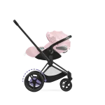 Carucior 3 in 1 Landou Priam Lux pentru căruciorul Priam Fashion Collections Pale Blush + Cadru Carucior pentru Copii Priam Rosegold +Scoica Auto CLOUD T I-SIZE SIMPLY FLOWERS PINK | light pink + Parte Sport Carucior Priam Fashion Collections Light Pink Cybex Fashion - imagine 3